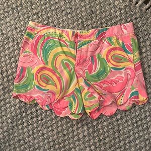 Lilly Pulitzer butter cup shorts
